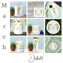 March Birth Flower Daffodil Gifts