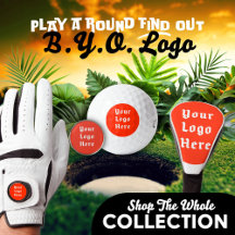 Your Logo Here   Custom Logo Badge Golf Gear