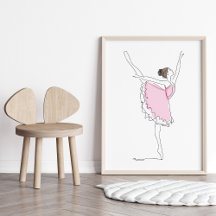 Ballerina Nursery Prints
