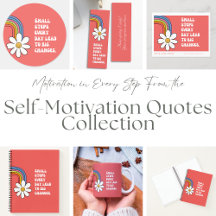 Rainbow Daisy Motivation Collection