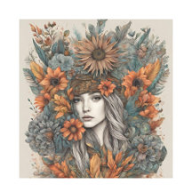 Boho Wall Art Graphic Designs 