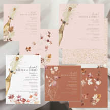 Autumn Bridal Shower & Brunch Invitations