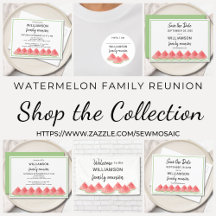 Family Reunion Summer Watermelon Collection