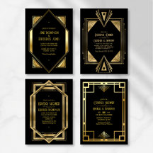 Art Deco Luxe Wedding