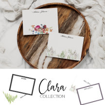 Clara  • Stylish Personal Stationery Suite