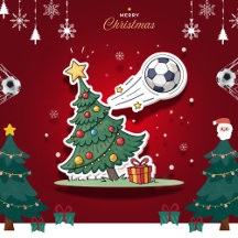 Soccer Christmas Tree: Dodge and Celebrate