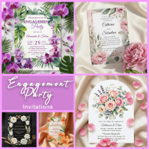 Engagement Party Invitations
