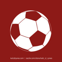 maroon and white soccer team colors gifts