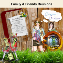 Mixed Family - Friends Reunions to Personalize