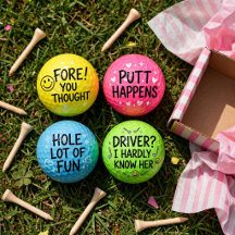 Funny Custom Golf Balls Collection | Hilarious Per