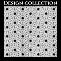 Monochrome Flower Design Collection