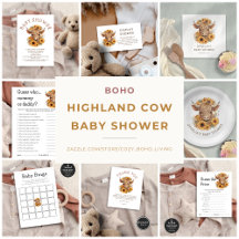 Highland Cow Baby Shower