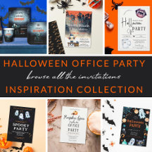 Halloween Office Party Invitations
