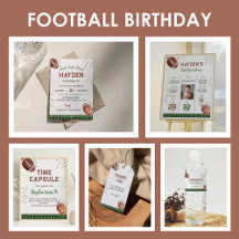 Touch Down Football Birthday