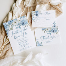 Something Blue before "I Do" Bridal shower