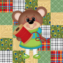 Quilt Mama Sew Bear