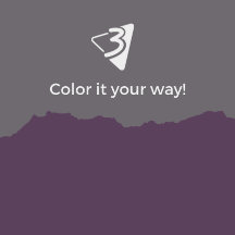 Purple and Grey Pillows - Living Room