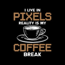 Caffeine Fix - Funny Coffee Designs