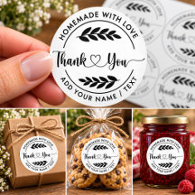 Homemade With Love Sticker