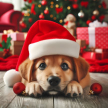 Santa’s Little Helper Puppy