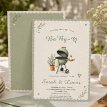 Sage Green Baby-Q Baby Shower Collection