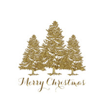 Gold Christmas Trees Christmas Collection