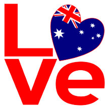 Australian LOVE Valentine