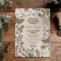 Mystic Boho Invitation Collection