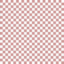 Rose Tan and white checks