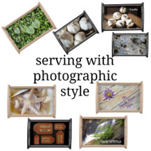 Photographic Decorative Serving Trays