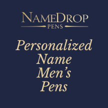 Personalized Name Men's Pens