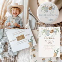 A Little Cowboy Baby Shower