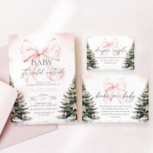 Baby It's Cold Outside Bows & Pines