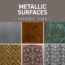 Metallic Ceramic Tiles