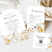 Wildflower Spring Wedding 