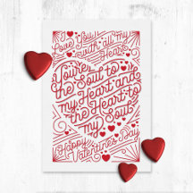 HAPPY VALENTINE'S DAY CARDS