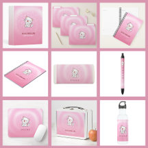 Cartoon Kitten- Back to school  