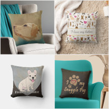 Throw Pillows for Dog Lovers