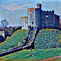 Cardiff Castle, Wales, UK