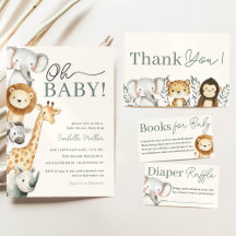 Safari Jungle Baby Shower-HP075A