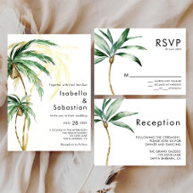 Palm Tree Destination Wedding Collection