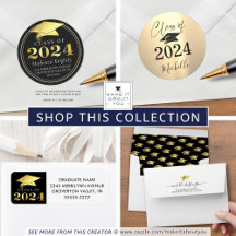 Graduation Mailing Accessories & Graduate Stickers