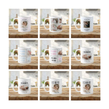 New Baby Photo Announcement Mugs