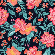 Pink and Coral Flowers Planner Collection