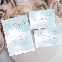 Cloud Nine- Bridal Shower Collection