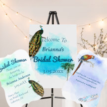 Vintage Birds Bridal Shower