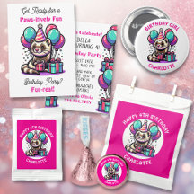 Ferret Themed Girl's Birthday Party