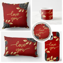 Red Gold Luxurious Valentine's Day Gifts