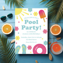 Pastel Pool Party