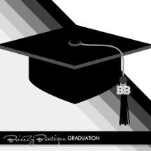 Black & White Graduation